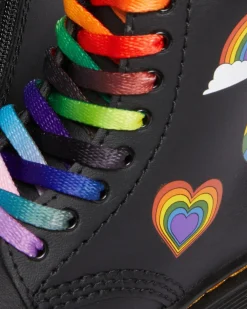 Dr. Martens Peuter 1460 Voor Pride Leren Veterlaarzen^KIDS Sale Voor Kinderen|Meisjes Schoolschoenen
