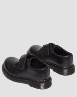 Dr. Martens Peuter Kamron Leren Velcro Oxford Schoenen met Band^KIDS Meisjes Schoolschoenen|Jongens Schoolschoenen