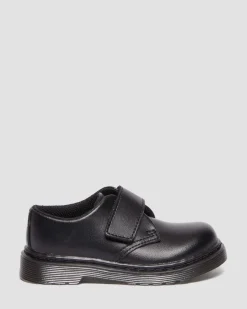 Dr. Martens Peuter Kamron Leren Velcro Oxford Schoenen met Band^KIDS Meisjes Schoolschoenen|Jongens Schoolschoenen