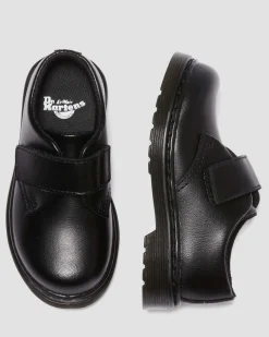 Dr. Martens Peuter Kamron Leren Velcro Oxford Schoenen met Band^KIDS Meisjes Schoolschoenen|Jongens Schoolschoenen