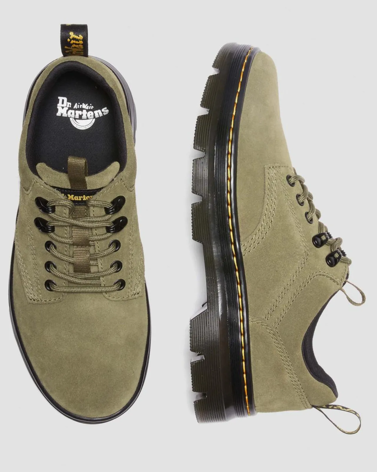 Dr. Martens Reeder Suède Utility Schoenen^UNISEX Heren Sale|Suède