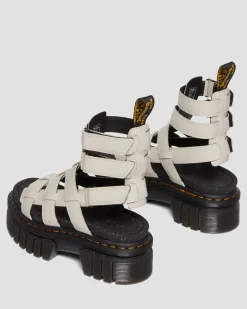 Dr. Martens Ricki Nappa Lux Leren Platform Gladiator Sandelen^WOMENS Dames Sale|Lichte Sandalen