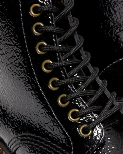Dr. Martens Sinclair Distressed Lakleren Platform Laarzen^WOMENS Platform Laarzen