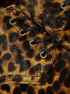 Dr. Martens Smiths Haar op Luipaard Print Schoenen^MENS Heren Sale|Originals