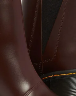 Dr. Martens SPENCE LEREN CHELSEA LAARZEN MET UITLOPENDE HAK^WOMENS Hakken|Chelsea Boots