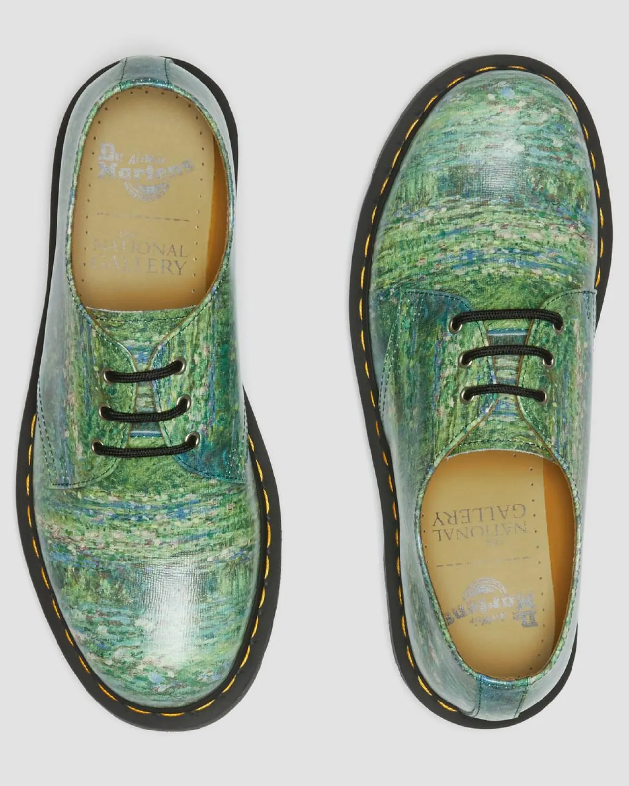 Dr. Martens The National Gallery 1461 Waterlelies Schoenen^UNISEX Veterschoenen|Originals