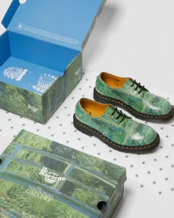 Dr. Martens The National Gallery 1461 Waterlelies Schoenen^UNISEX Veterschoenen|Originals
