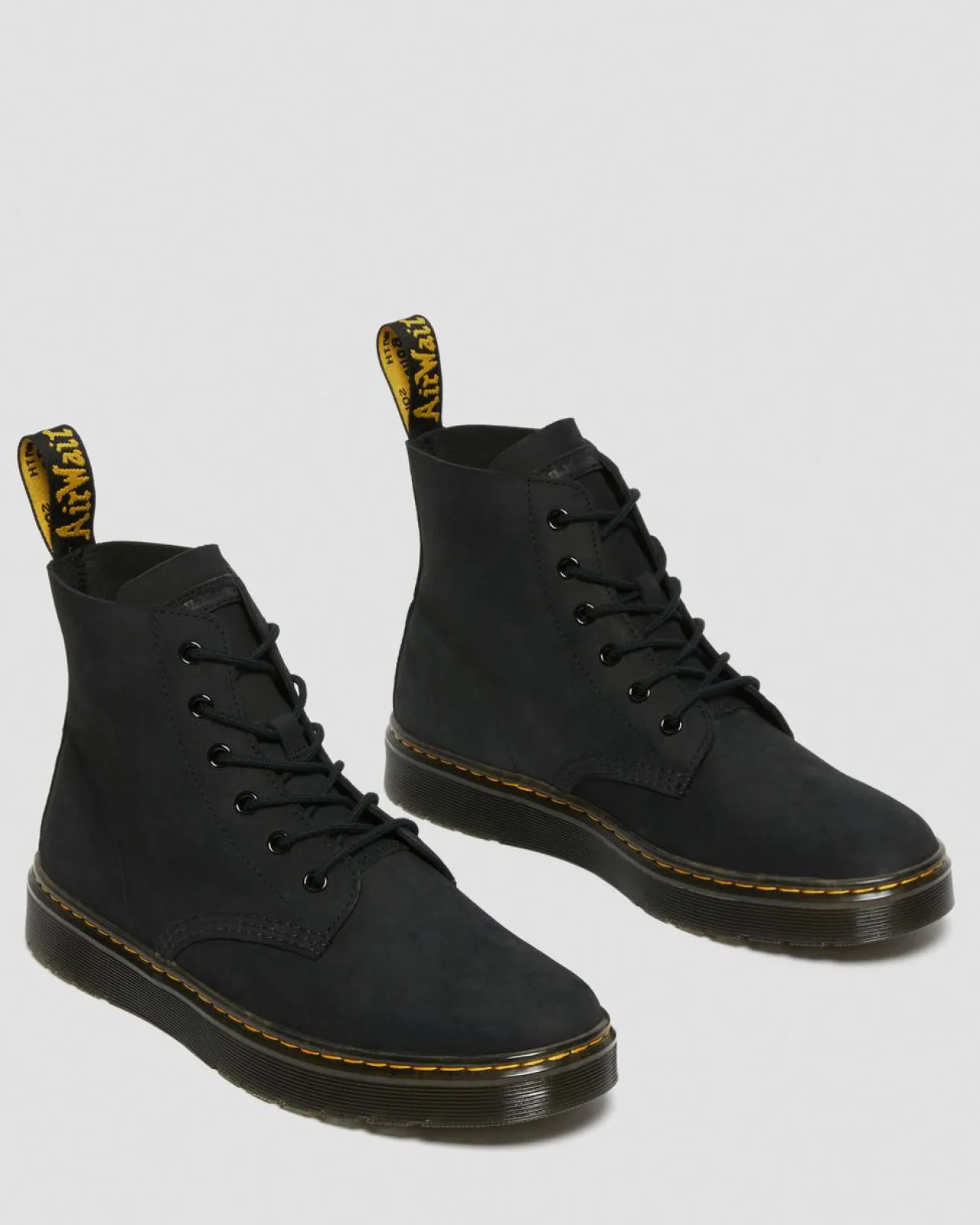 Dr. Martens Thurston Chukka Leren met Hak^WOMENS Suède|Casual Stijlen