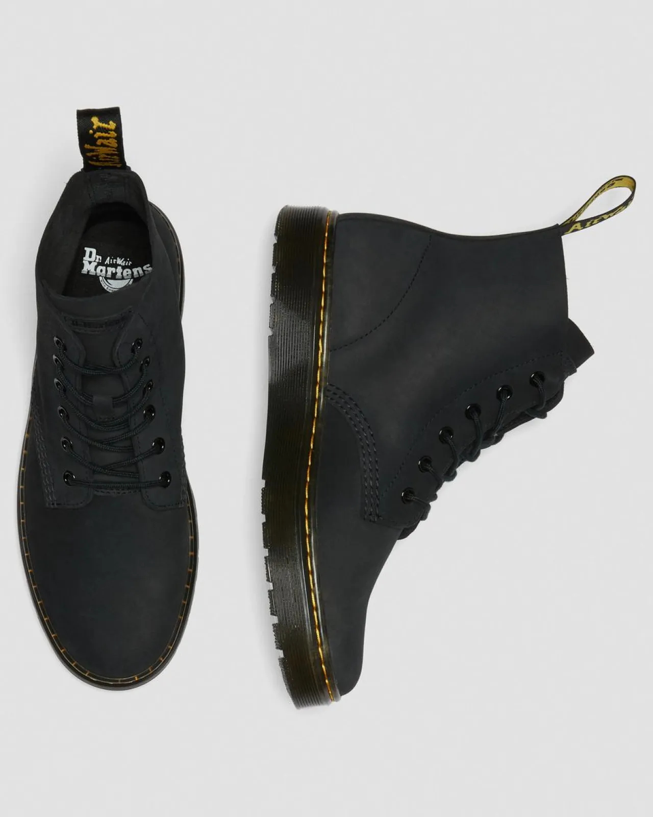 Dr. Martens Thurston Chukka Leren met Hak^WOMENS Suède|Casual Stijlen