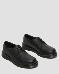 Dr. Martens Tiener 1461 Mono Softy T Leren Schoenen^KIDS Meisjes Schoolschoenen|Jongens Schoolschoenen