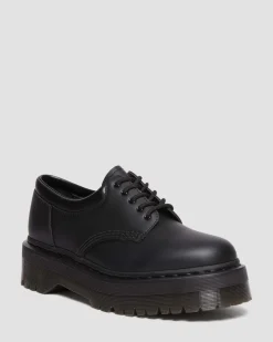 Dr. Martens Vegan 8053 Quad Mono Leren Schoenen^UNISEX Originals|Veterschoenen