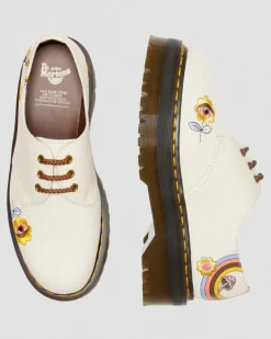 Dr. Martens Vegan 1461 Retro Ray Canvas Platform Schoenen^UNISEX Heren Sale|Trending Stijlen