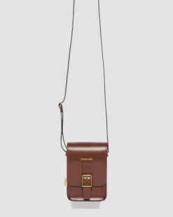 Dr. Martens Vegan Reporter VERTICALE SCHOUDERTAS in Lichtbruin^ACCESSORIES Accessoires Sale|Tassen