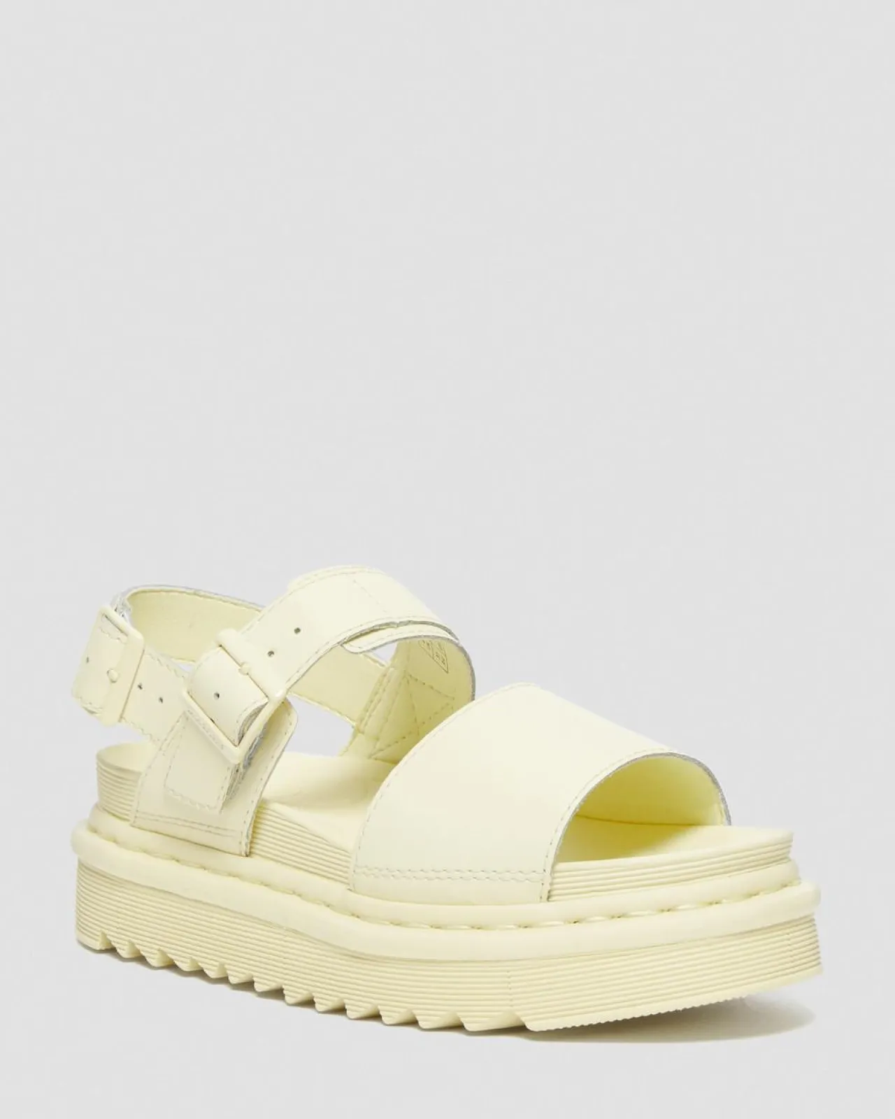 Dr. Martens Voss Hydro Leren Sandalen met Band^WOMENS Platform Sandalen|Sandalen