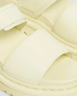 Dr. Martens Voss Hydro Leren Sandalen met Band^WOMENS Platform Sandalen|Sandalen
