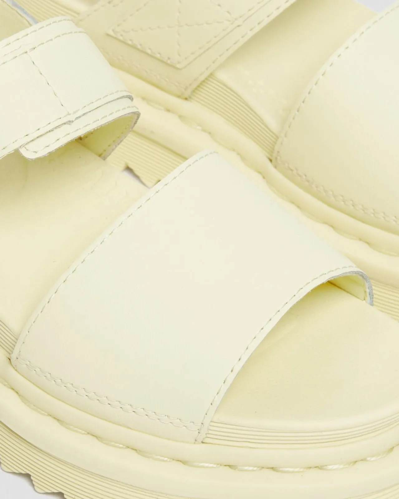 Dr. Martens Voss Hydro Leren Sandalen met Band^WOMENS Platform Sandalen|Sandalen