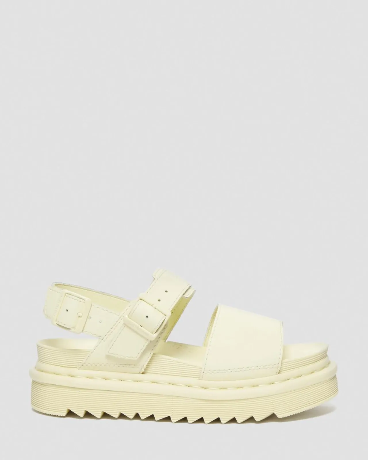 Dr. Martens Voss Hydro Leren Sandalen met Band^WOMENS Platform Sandalen|Sandalen