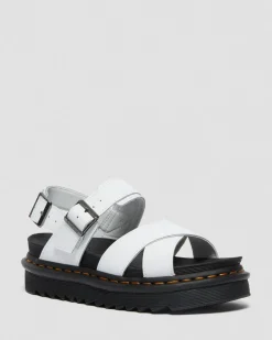 Dr. Martens Voss II Hydro Leren Sandalen met Band^WOMENS Lichte Sandalen|Sandalen