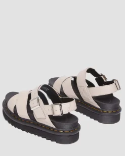 Dr. Martens Voss II Vintage Taupe Pisa^WOMENS Platform Sandalen|Sandalen