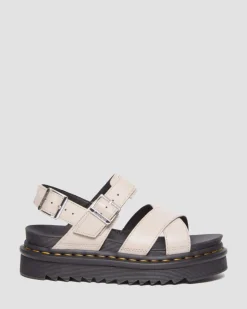Dr. Martens Voss II Vintage Taupe Pisa^WOMENS Platform Sandalen|Sandalen